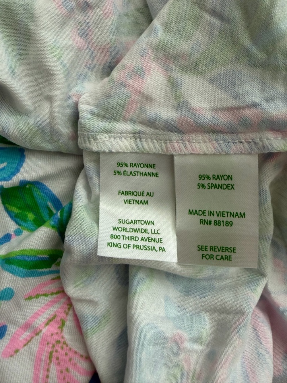 Lilly Pulitzer Parigi Skort Romper Size Large NWT - Picture 7 of 7